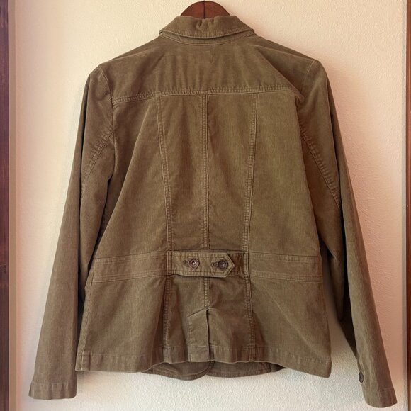 G.H. Bass & Co. Bass Jeans Corduroy Blazer Jacket Tan Brown Cotton Blend Size M - Picture 7 of 8